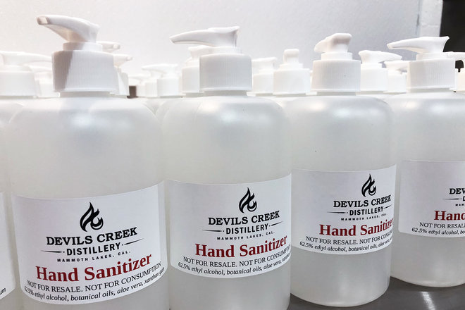 Community Spirits: Distillers Offer Up Hand Sanitizer
