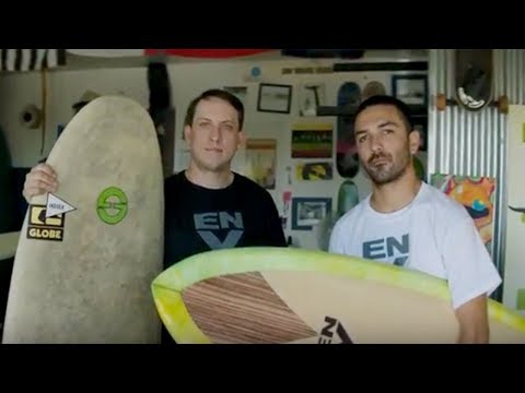The guys who make mushroom surfboards