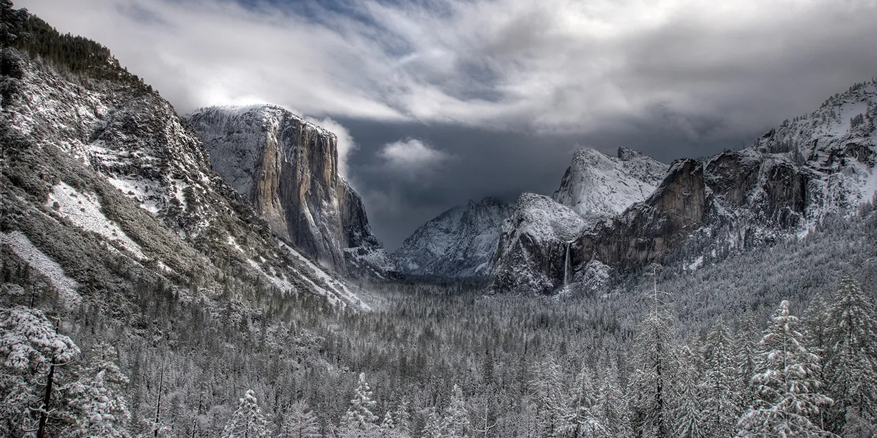 Ice Skating, Yosemite National Park CA