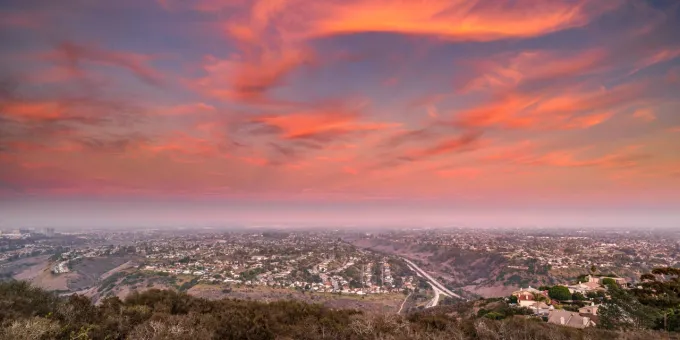 Best Spot to Catch a Sunset in San Diego, Mount Soledad