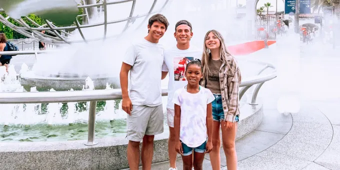 2023 California Visitor's Guide, Family Influencers, Amber Mamian, Universal Studios Hollywood