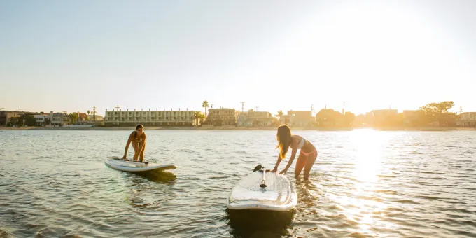 Stand-Up Paddleboard, Mission Bay San Diego, California